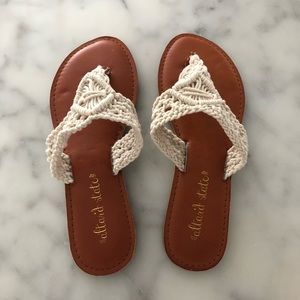NEW Altar’d State Crochet Sandals
